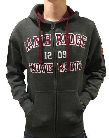 Official Cambridge University Zipped Hoodie