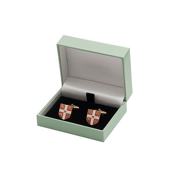 Cambridge University Cufflinks - with Colour crest - Official Licenced product
