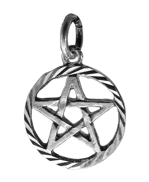 Star of David Pendent - Religious - Plain Sterling Silver