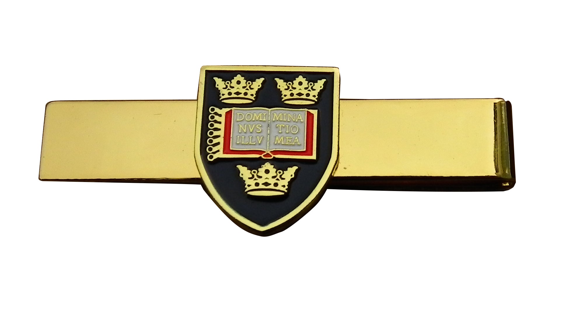 Oxford University Shield Tie Clip Gold colour - Oxford Souvenir