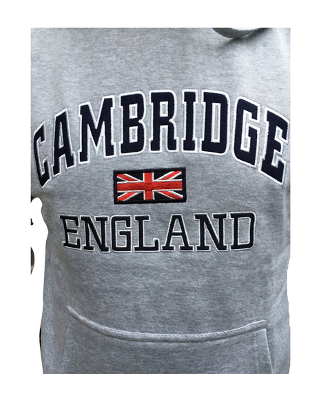Cambridge England Hoody - Hoody w from the Famous City of Cambridge