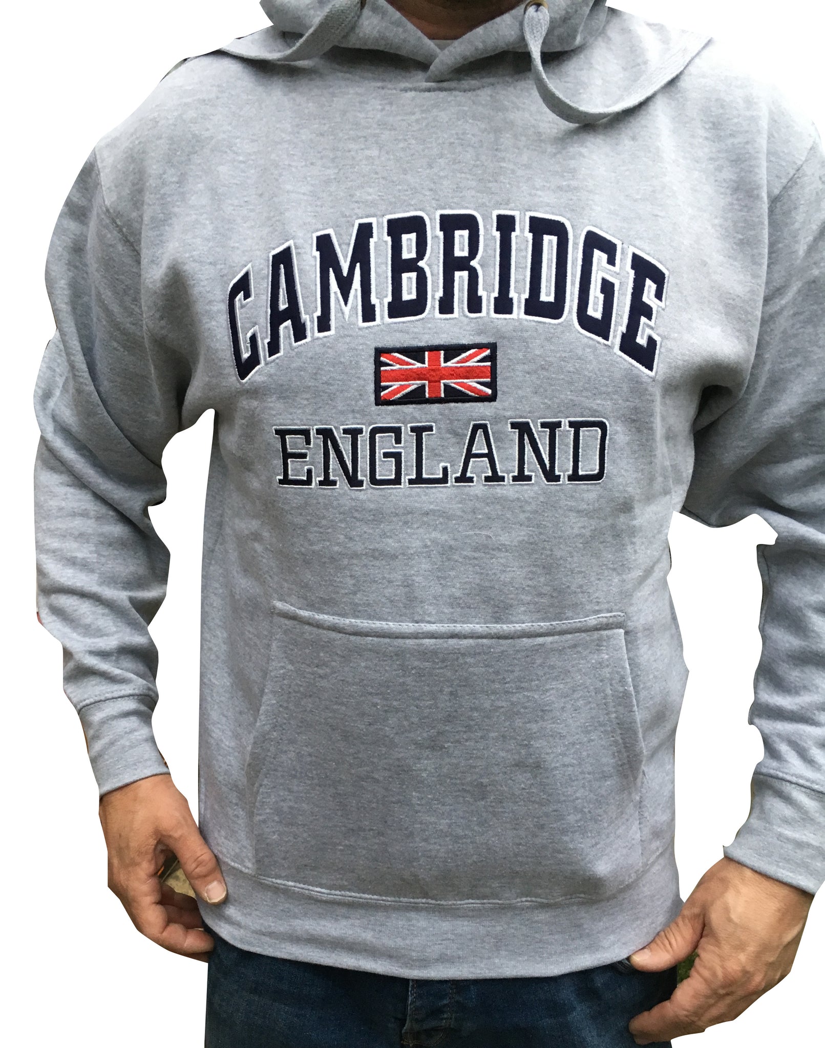 Cambridge England Hoody - Hoody w from the Famous City of Cambridge