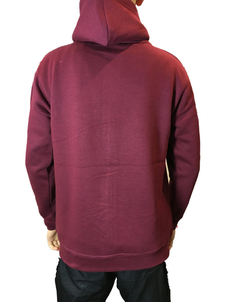 Cambridge University Zipped Hoody - Burgundy - Official Apparel of the Famous University of Cambridge