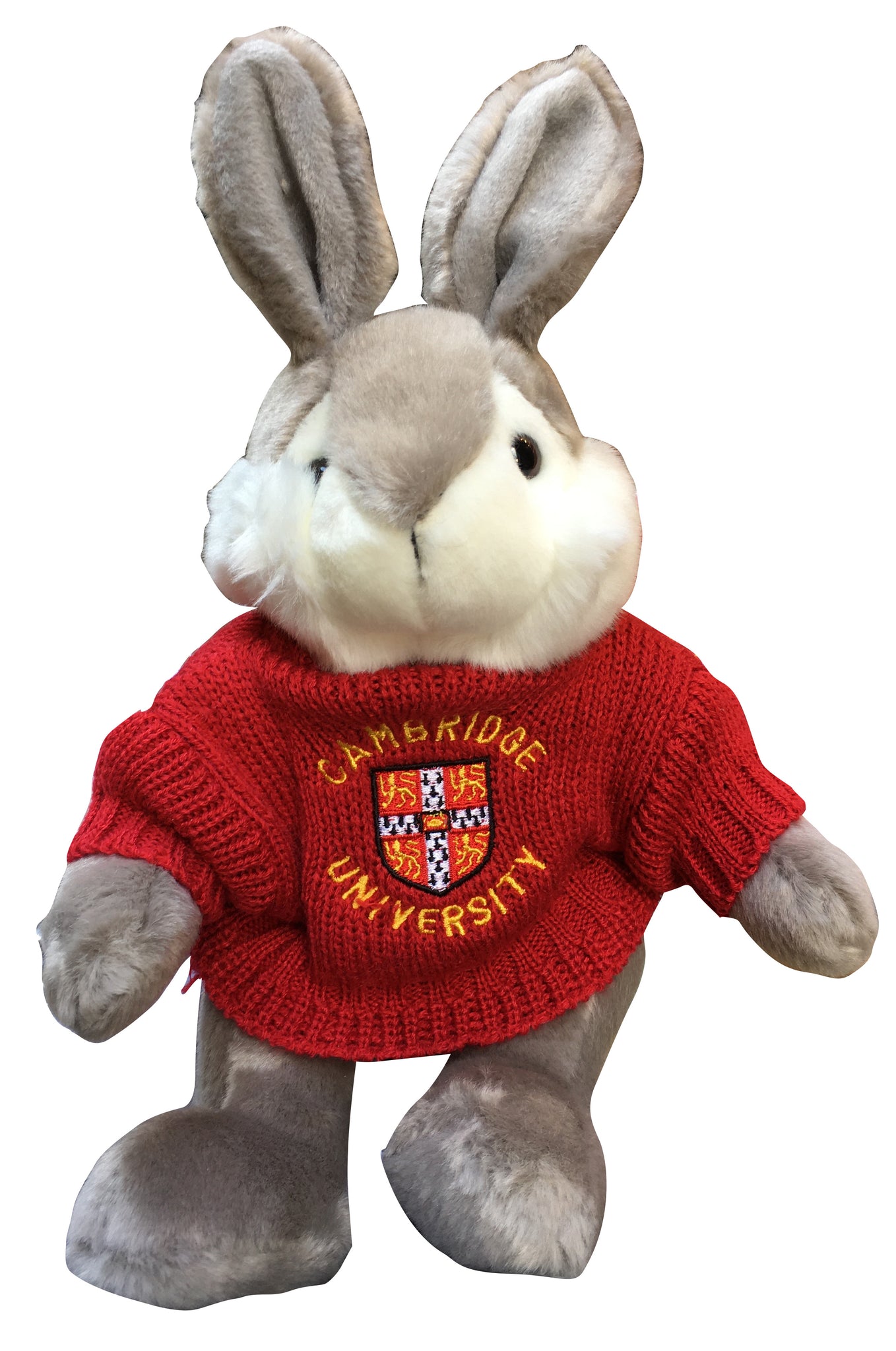 Cambridge University Plush Soft Toy - Byron Bunny with Cambridge University Sweater - Official Licenced product