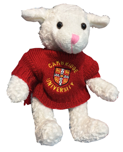 Cambridge University Plush Toy - Larry Lamb with Cambridge University Sweater - Official Licenced product