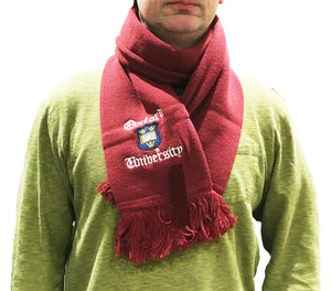 Oxford University Scarf - Burgundy - Official Licenced Merchandise