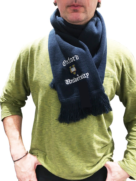 Oxford University Scarf - Navy - Official Licenced Merchandise