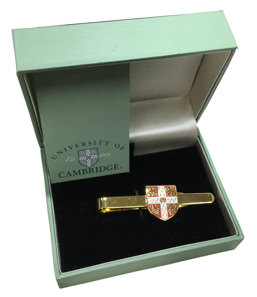 Cambridge University Tieslide - with Color crest - Official Licenced product