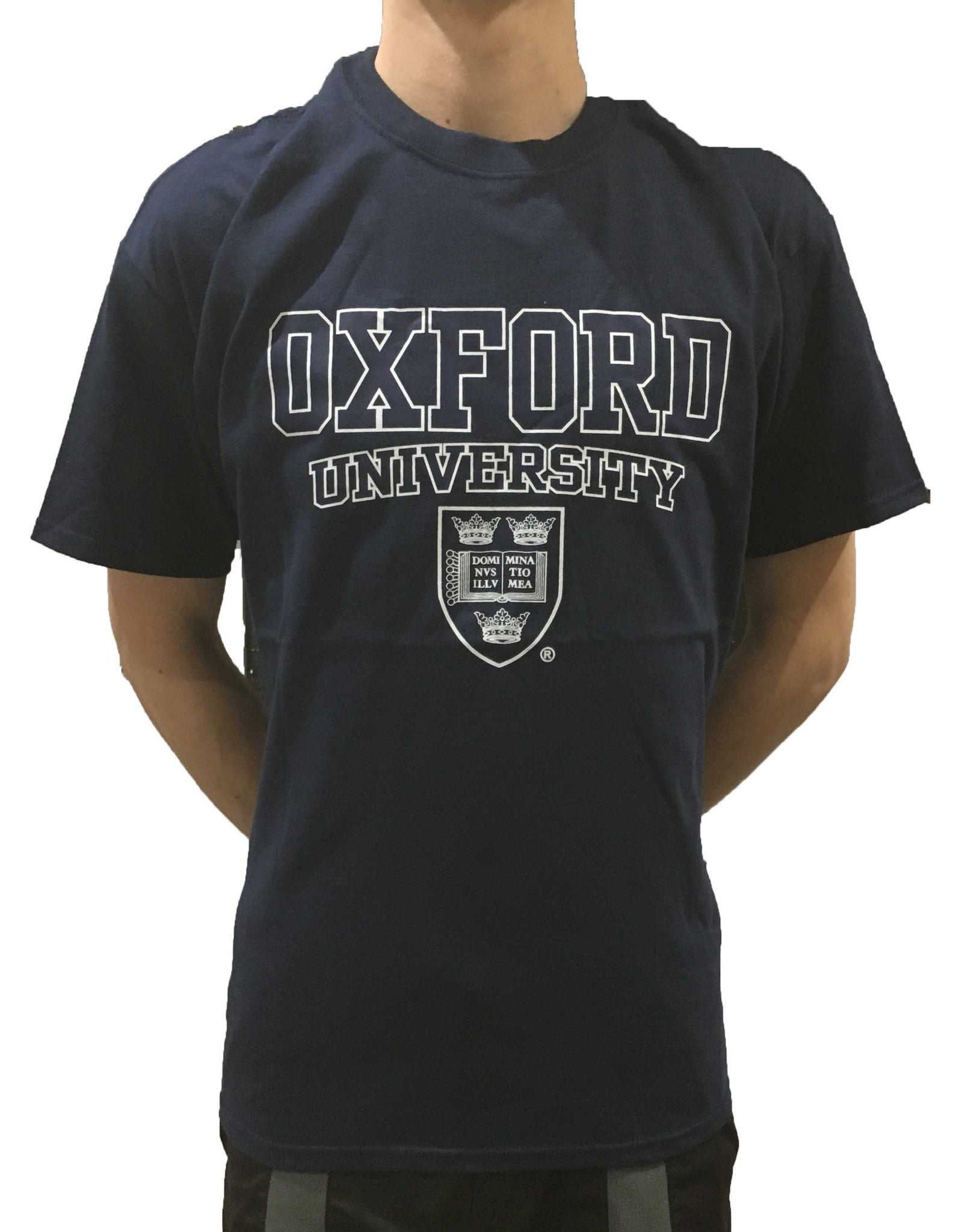 Oxford University T-Shirt - Navy Printed Design - Official Licenced Apparel