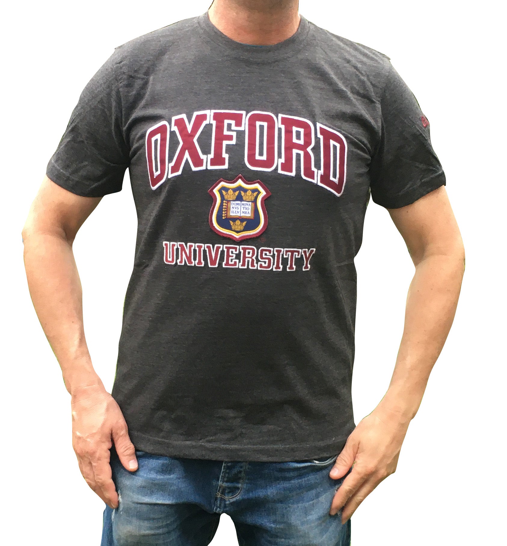 Oxford University Embroidered Applique Tshirt - Official Licenced Apparel