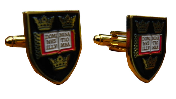 Oxford University Shield Cufflinks Gold colour - Oxford Souvenir