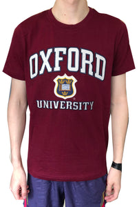 Oxford University Embroidered Applique Tshirt - official apparel of this famous Institution